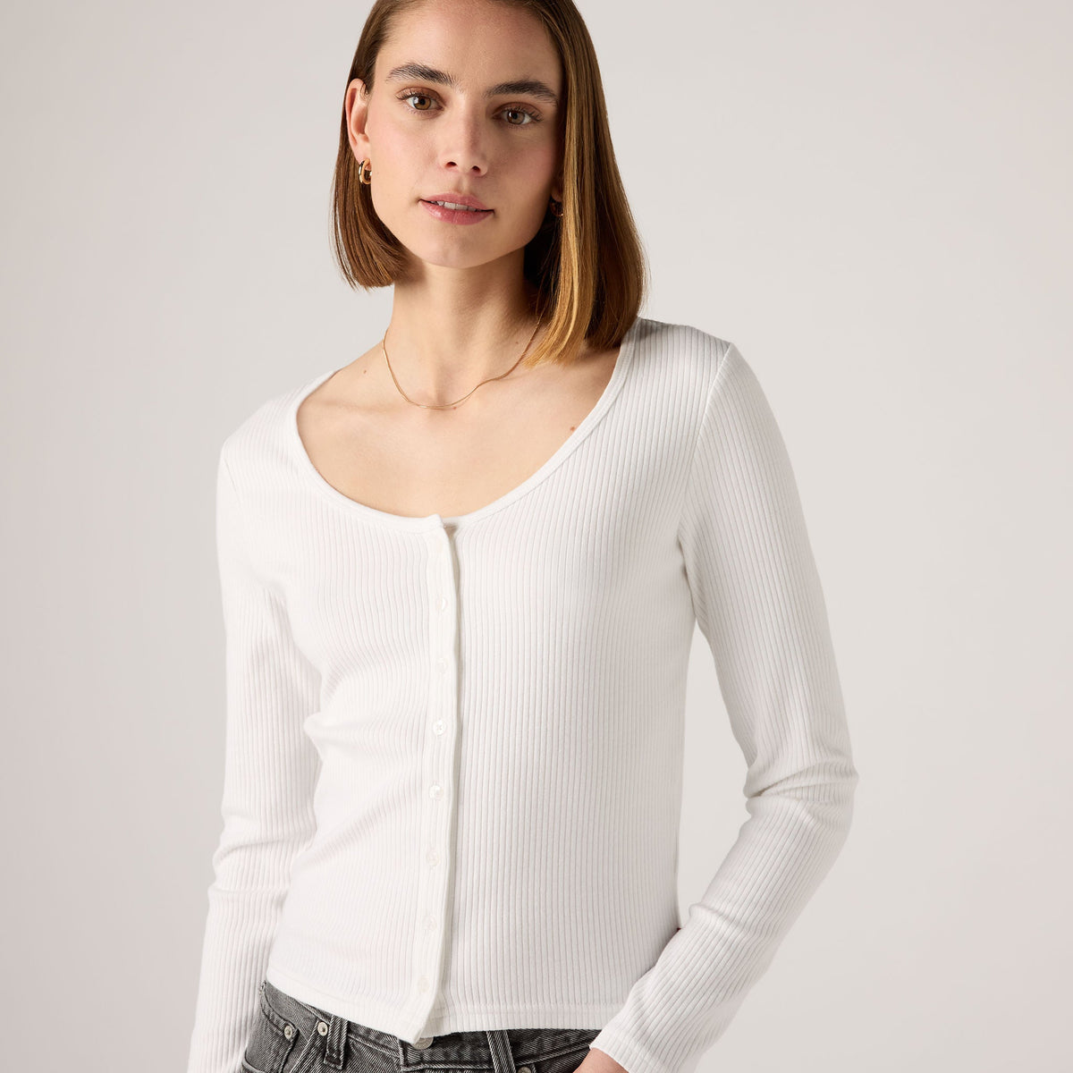 Levi's® Women's Austen Button-Up Long-Sleeve Top