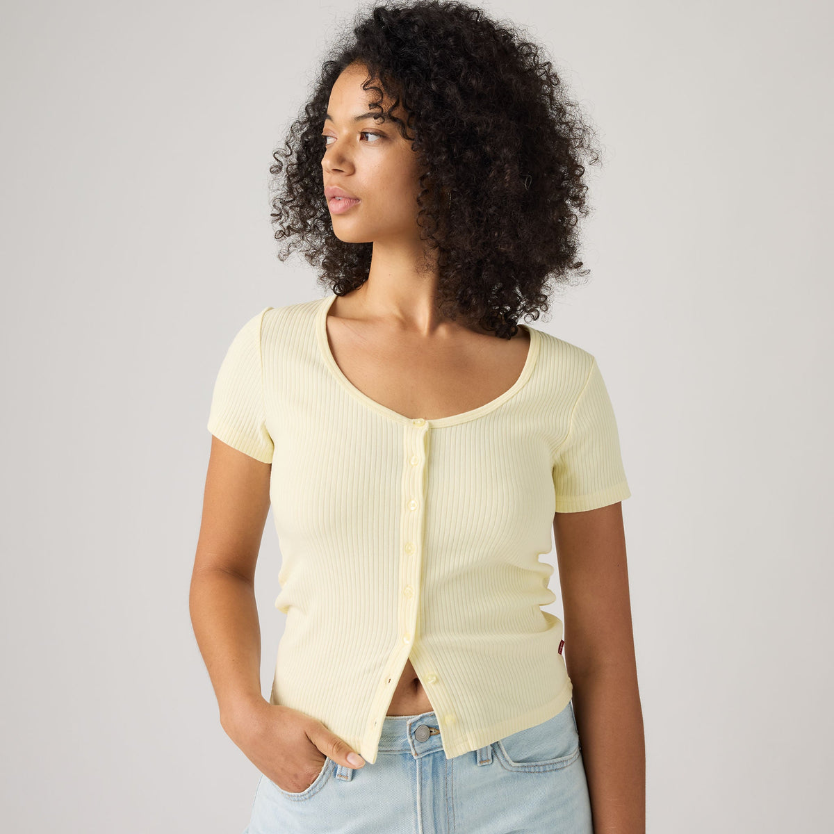 Levi's® Women's Austen Button-Up Short-Sleeve Top