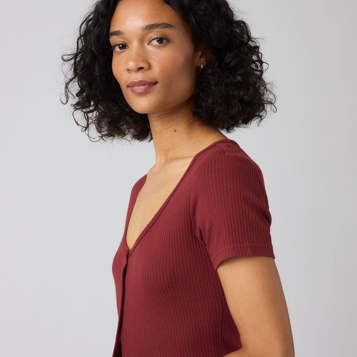 Levi's® Women's Austen Button-Up Short-Sleeve Top