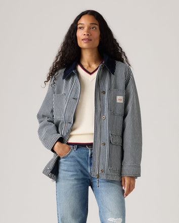 Levi's® Women's Bree Barn Striped Jacket 1