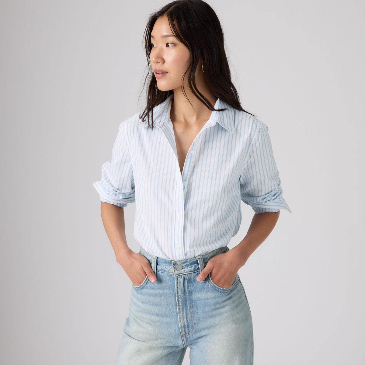 Levi's® Women's Carlile Classic Poplin Shirt