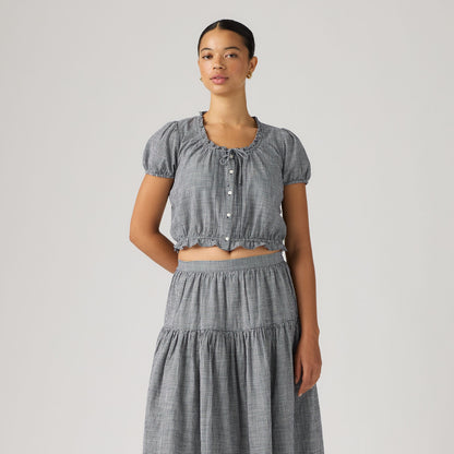 Levi's® Women's Chiara Short-Sleeve Blouse