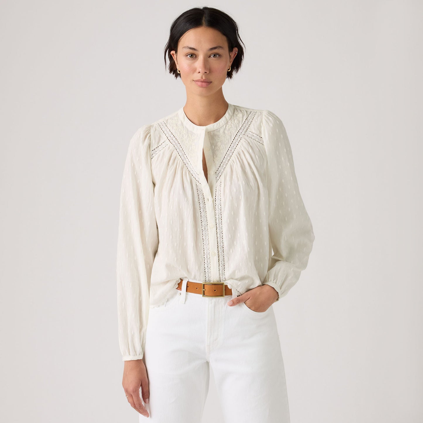 Levi's® Women's Cleo Long-Sleeve Blouse