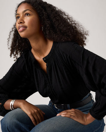 Levi's® Women's Clover Long-Sleeve Blouse 4