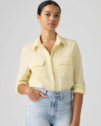 Levi's® Women's Cropped Harlie Shirt 1
