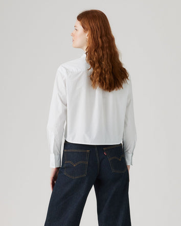 Levi's® Women's Cropped Harlie Tuxedo Shirt 2