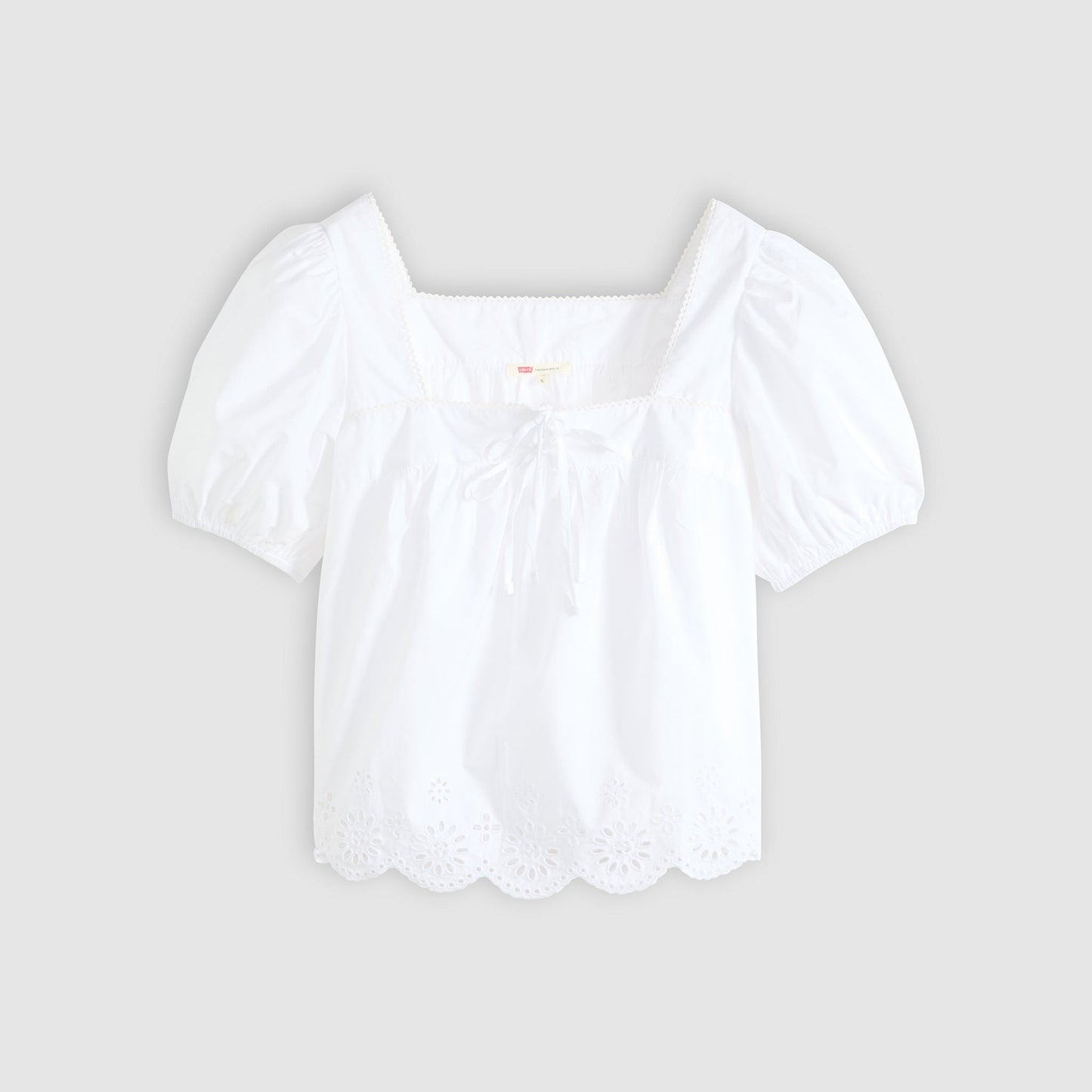 Levi's® Women's Darling Short-Sleeve Cutwork Blouse