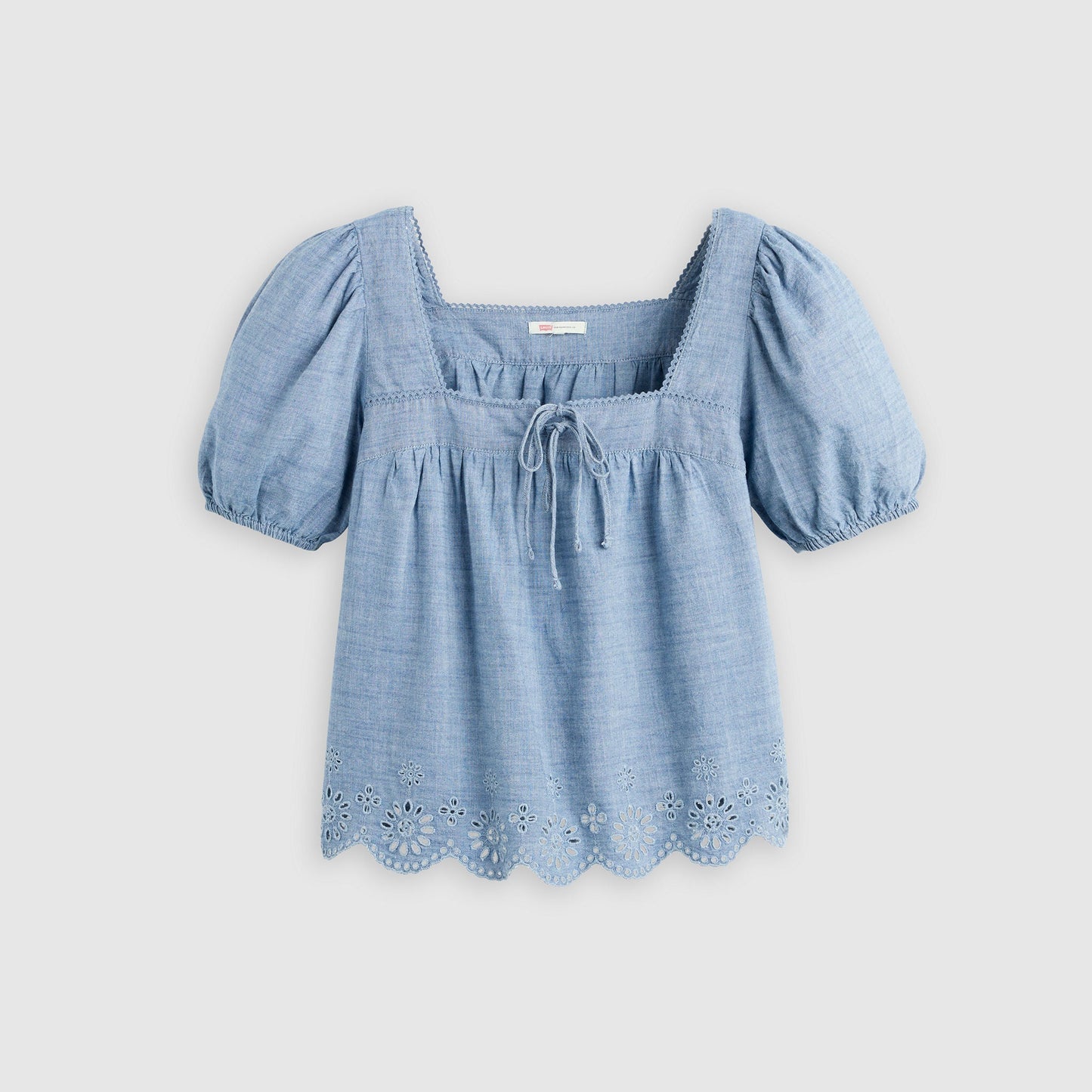 Levi's® Women's Darling Short-Sleeve Cutwork Blouse