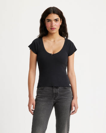 Levi's® Women's Dry Goods V-Neck T-Shirt 3