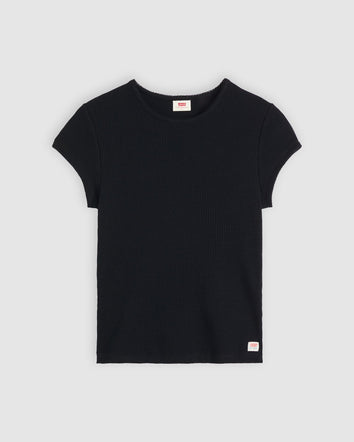 Levi's® Women's Dry Goods Waffle Cap-Sleeve Tee 5