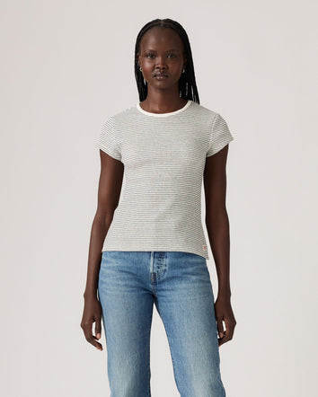 Levi's® Women's Dry Goods Waffle Cap-Sleeve Tee 1