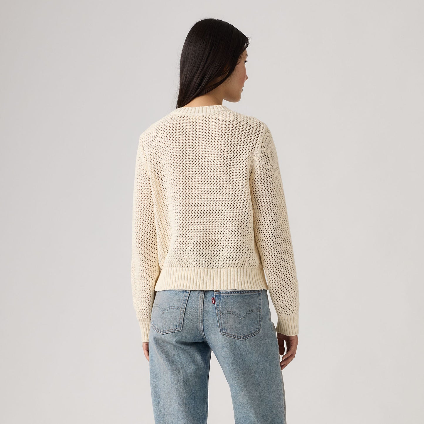 Levi's® Women's Gaelle Long-Sleeve Crochet Pullover