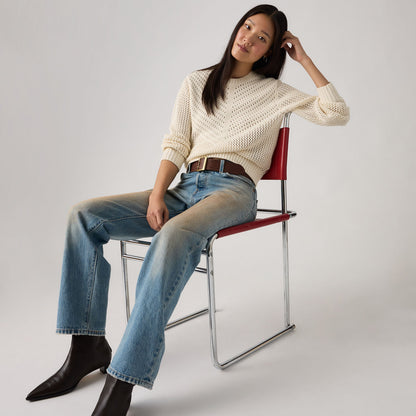 Levi's® Women's Gaelle Long-Sleeve Crochet Pullover