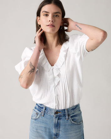 Levi's® Women's Giselle Ruffle Blouse 3