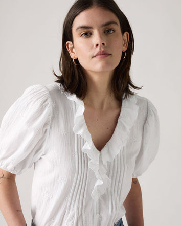 Levi's® Women's Giselle Ruffle Blouse 4