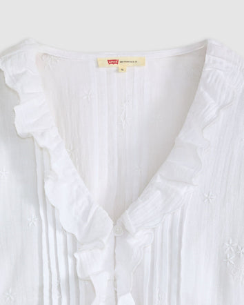 Levi's® Women's Giselle Ruffle Blouse 6