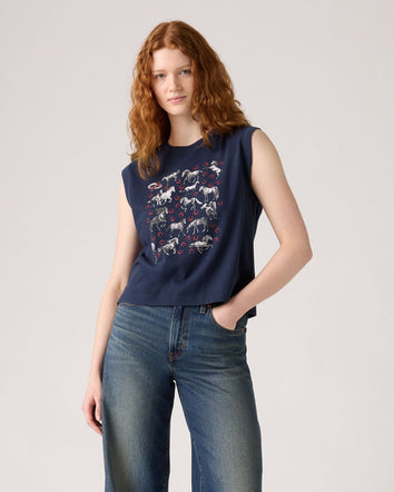 Levi's® Women's Graphic Boxy Tank 1