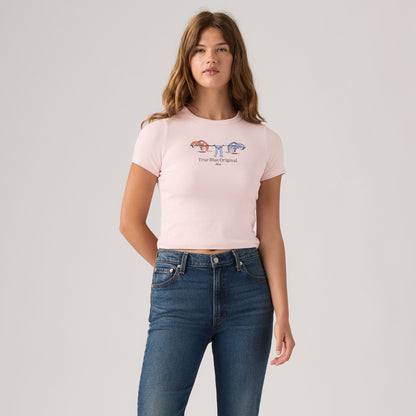 Levi's® Women's Graphic Hayes Cropped Tee