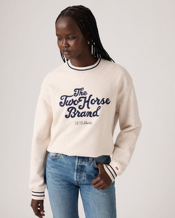 Levi's® Women's Graphic Heritage Sport Crewneck Sweatshirt 3