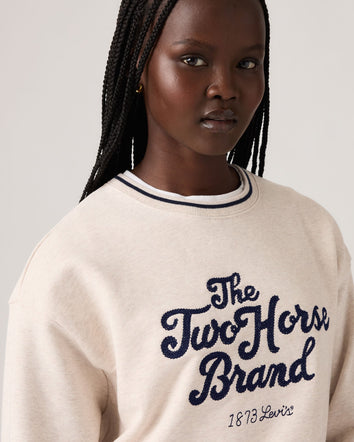 Levi's® Women's Graphic Heritage Sport Crewneck Sweatshirt 4