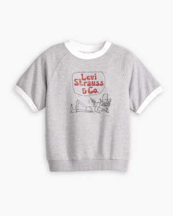 Levi’s® Women’s Graphic Marina Short-Sleeve Crewneck Sweatshirt 5