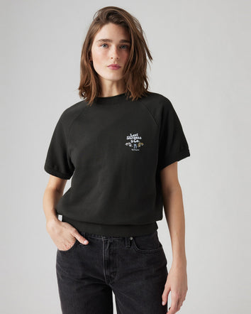 Levi’s® Women’s Graphic Marina Short-Sleeve Crewneck Sweatshirt 1