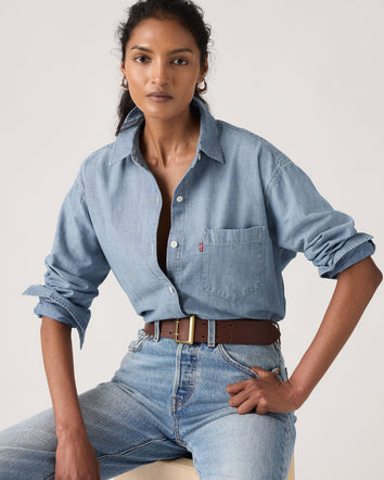 Levi's® Women's Harlie Boyfriend Shirt 3