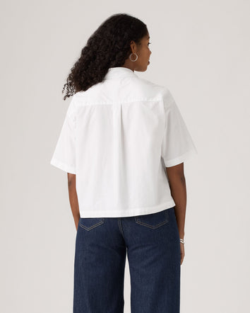 Levi's® Women's Harlie Short-Sleeve Cropped Shirt 2
