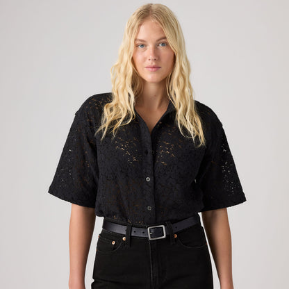 Levi's® Women's Harlie Short-Sleeve Lace Shirt