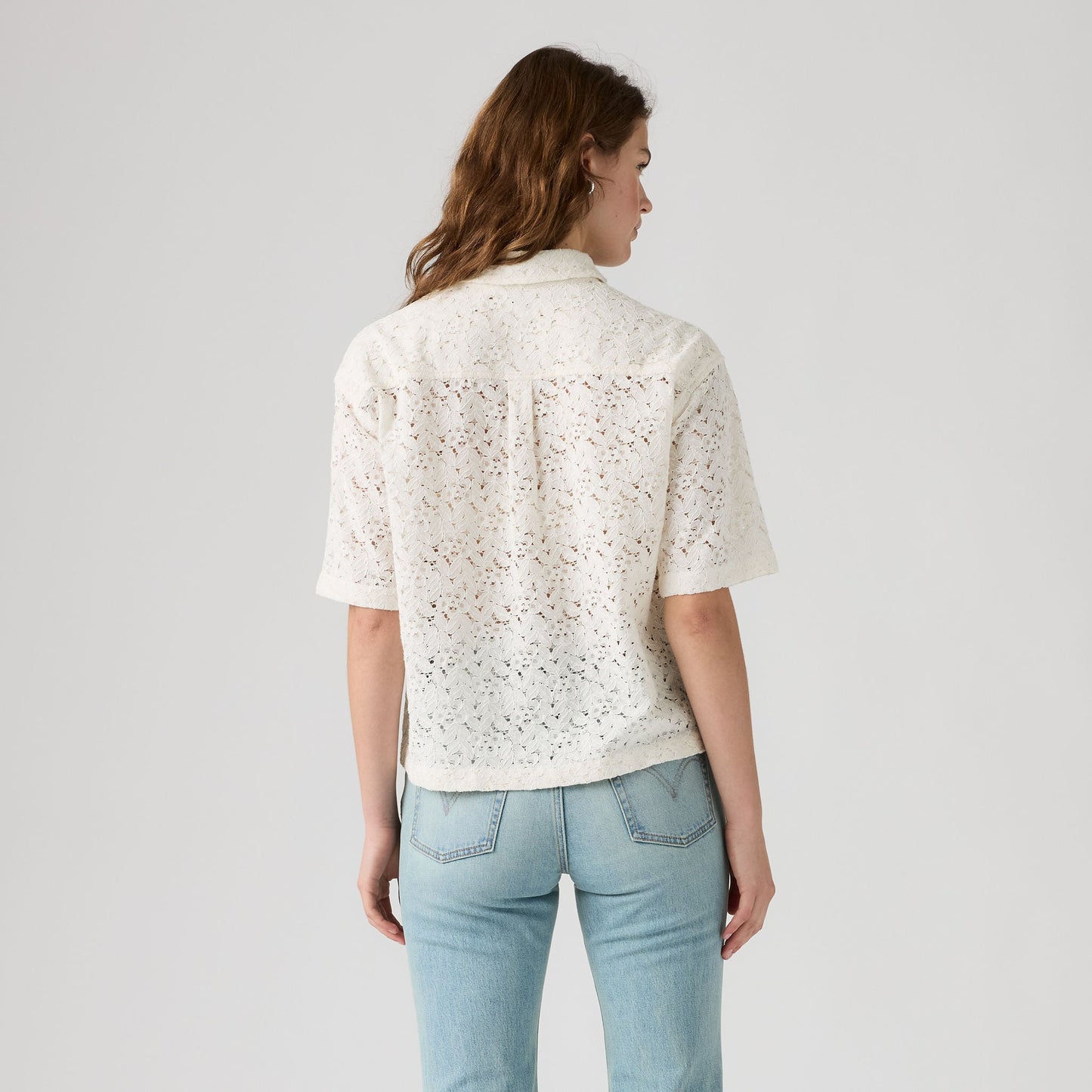 Levi's® Women's Harlie Short-Sleeve Lace Shirt