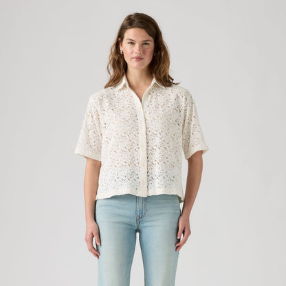 Levi's® Women's Harlie Short-Sleeve Lace Shirt