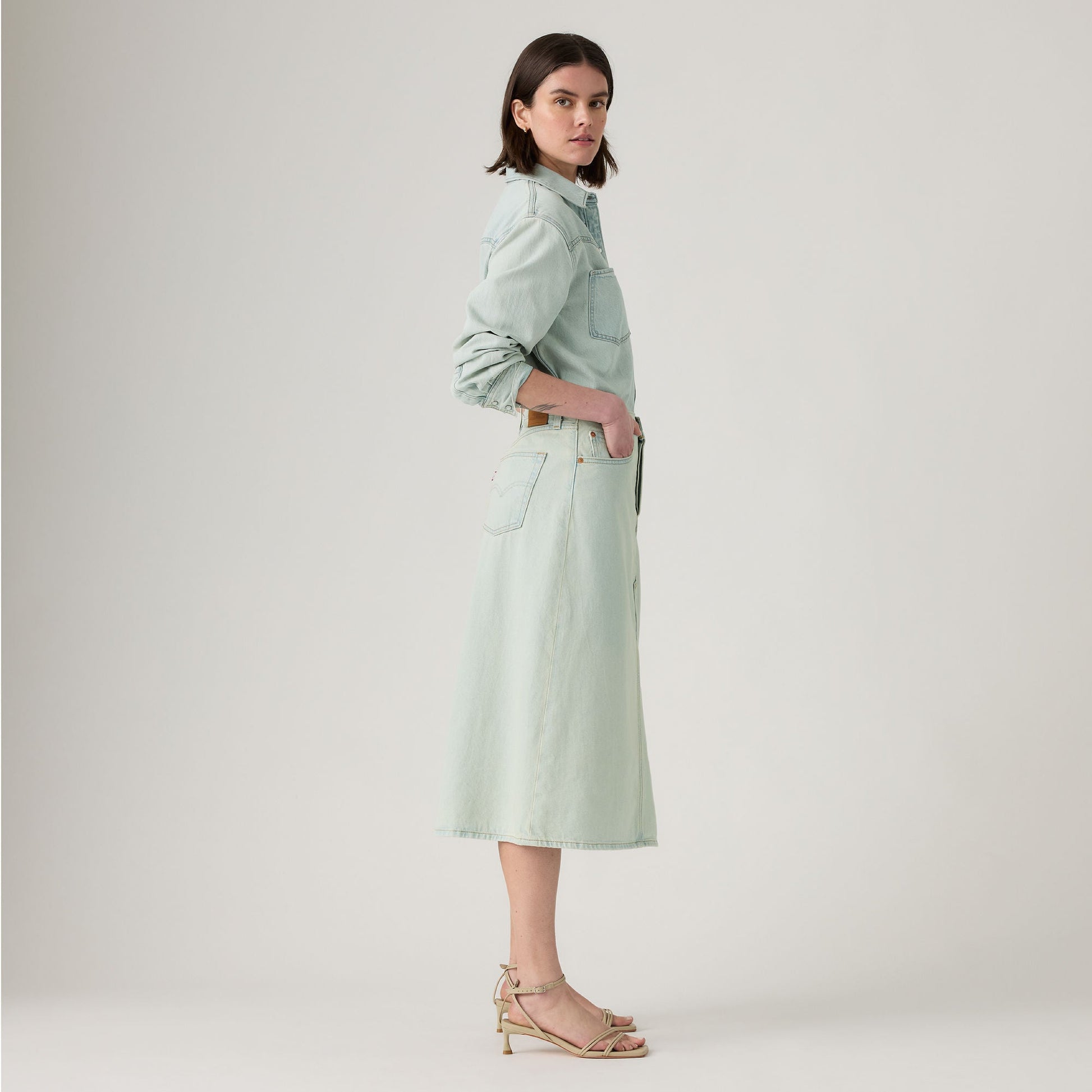 Levi's® Women's High-Rise A-Line Decon Skirt