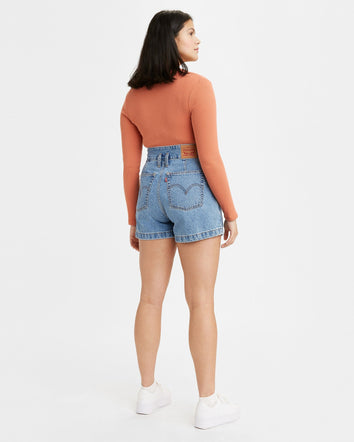 Levi's® Women's High-Waisted Mom Jean Shorts 2