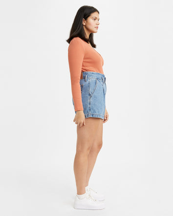 Levi's® Women's High-Waisted Mom Jean Shorts 3