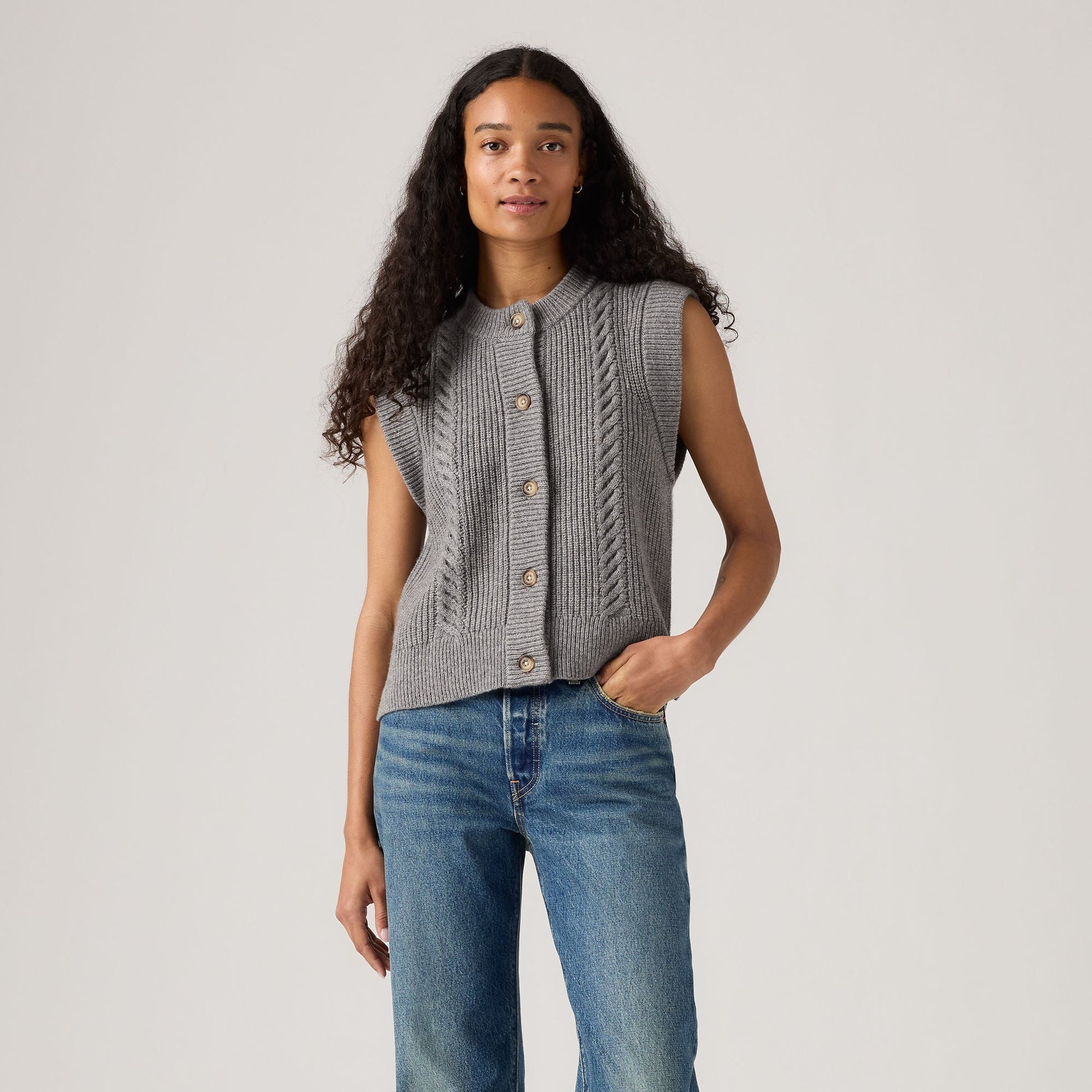 Levi's® Women's Ines Cable Sweater Vest