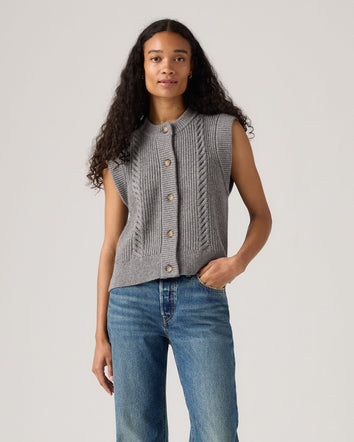 Levi's® Women's Ines Cable Sweater Vest 1