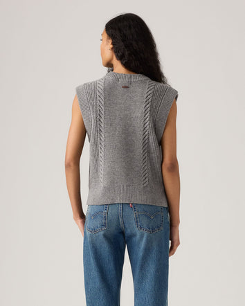Levi's® Women's Ines Cable Sweater Vest 2