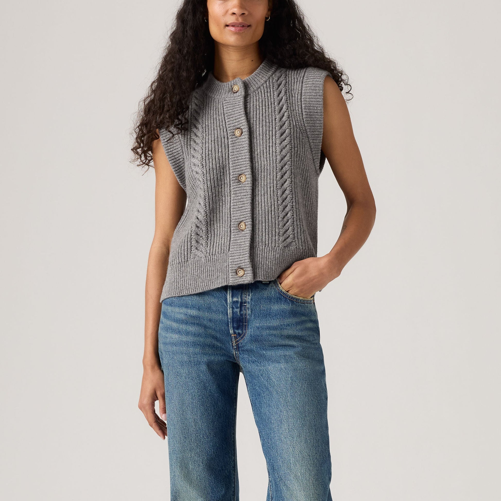 Levi's® Women's Ines Cable Sweater Vest