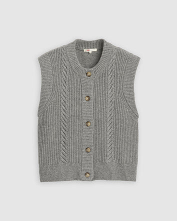 Levi's® Women's Ines Cable Sweater Vest 7