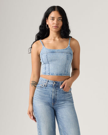 Levi's® Women's Jadine Denim Cami Tank 1