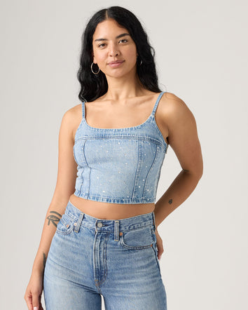 Levi's® Women's Jadine Denim Cami Tank 3
