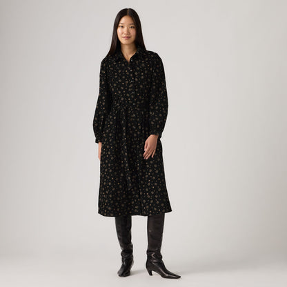 Levi's® Women's Journey Long-Sleeve Cord Dress