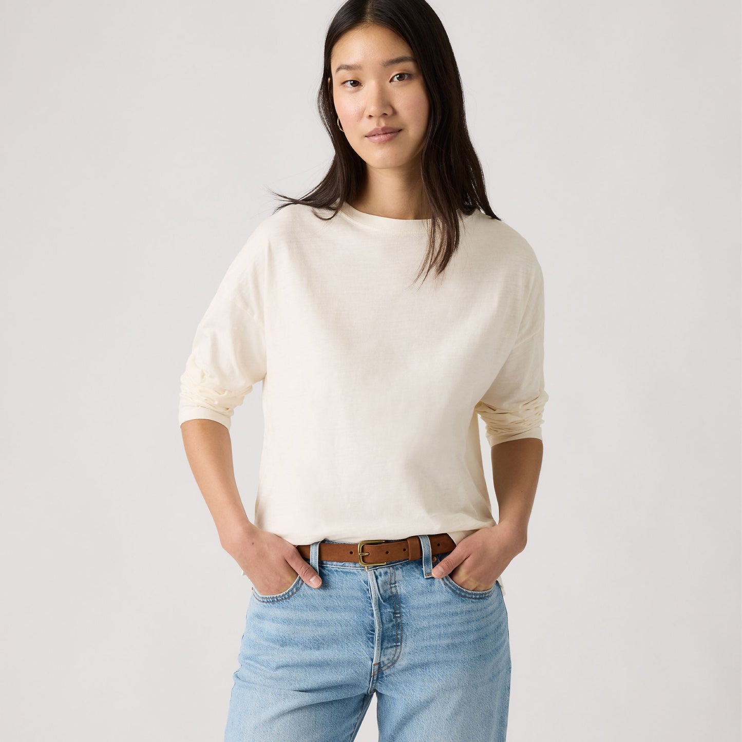 Levi's® Women's Julie Slub Long-Sleeve Tee