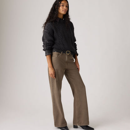 Levi's® Women's Leilah Cable Crewneck Sweater