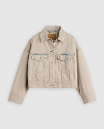 Levi's® Women's Loose Crop Trucker Jacket 1