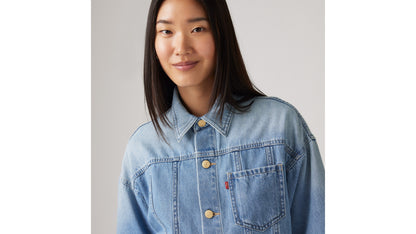 Levi's® Women's Lunar New Year Cropped Short-Sleeve Shirt