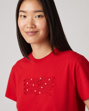 Levi's® Women's Lunar New Year Embroidered Tee 4