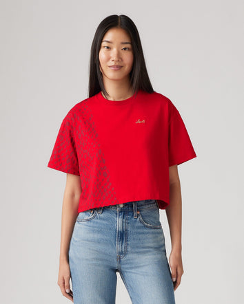 Levi's® Women's Lunar New Year Relaxed Cropped Tee 3