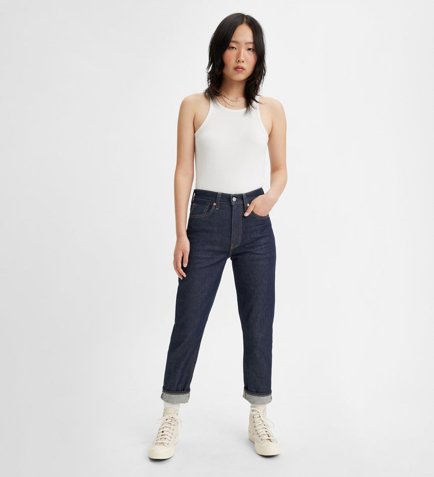 Levi's® Women's Japanese Selvedge High-Rise Boyfriend Jeans MOJ