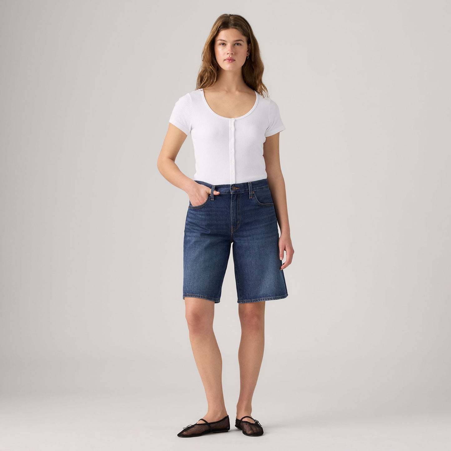 Levi's® Women's Middy Jorts